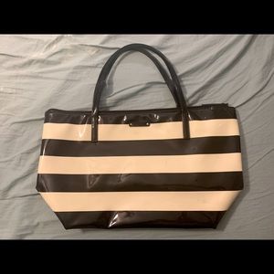 Black and White Kate Spade Tote
